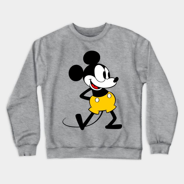 MOUSE KING 3 Crewneck Sweatshirt by MAXIMUM STREET COUTURE